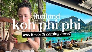 Koh Phi Phi Island Thailand Vlog - Nightlife beach restaurants in 2024