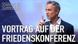 Dr. Daniele Ganser Vortrag auf der Friedenskonferenz in Wasserburg  28.10.23