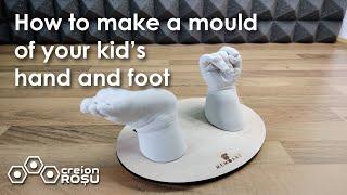 How to create hand and foot moulds Capture your childs growth