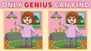 【Spot the difference】Difficult Only genius can find 3 differences  Japanese Puzzle