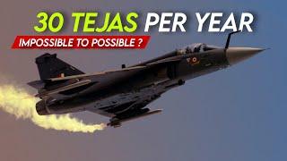 170 Tejas order  but Production rate - 30 jet per year