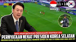  PUBLIK KOREA GEGER  Bisa-bisanya PRESIDEN KORSEL Berikan Pernyataan BEGINI Usai Digagalkan STY