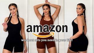 AMAZON WORKOUT CLOTHING HAUL  Ft. Olchee