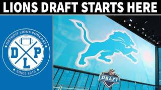 Detroit Lions Draft Starts Here  Detroit Lions Podcast