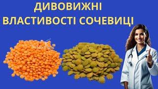 СОЧЕВИЦЯ - УНІКАЛЬНА КОРИСТЬ ДЛЯ ОРГАНІЗМУ ЛЮДИНИ.