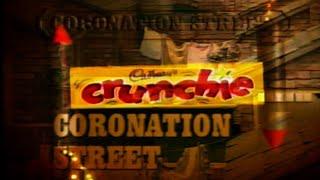 Classic Coronation Street Intro  With Cadburys Opening  ITV  VHS 