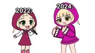 Masha In 2022 VS Masha In 2024 