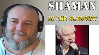 SHAMAN  Шаман  Ярослав Дронов - IN THE SHADOWS cover REACTION