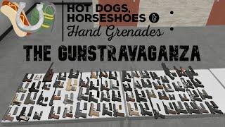 Hot dogs Horseshoes & Hand grenades ALL WEAPONS.