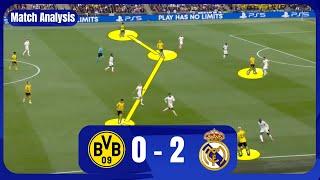 Champions League Final Dortmund vs Real Madrid - What tactics did both teams use?