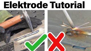 Wie schweißt man Elektrode  Tutorial für absolute Beginner  Igor Welder