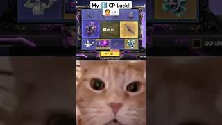 I GOT THE LEGENDARY IN 1 CP BUT...  #shorts #codmobile #memes