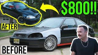 Transforming A Subscribers Car In 10 mins Budget Build