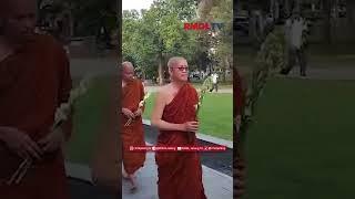 Rombongan Bhikkhu Thudong Telah Tiba di Candi Borobudur