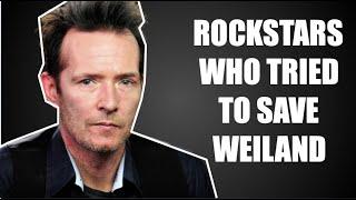 Rockstars Who Tried to Save Scott Weiland Stone Temple Pilots Velvet Revolver