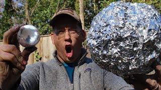 Super Polishing Aluminum Foil Balls –  Doing the Japanese foil ball challenge
