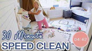 HOW I CLEAN MY HOUSE FAST 30 Minute Speed Cleaning Routine
