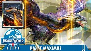 APEX HAAST MAXIMUS UNLOCKED JURASSIC WORLD ALIVE