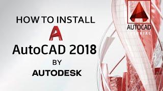 How to Install & Activate Auto Cad 2018 On Windows 10_11