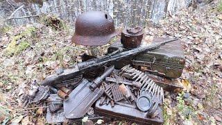 Коп по войне - Война в болотах. На передовой on the front line  Searching with Metal Detector