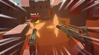 CHALLENGED to use AKIMBO in KRUNKER.IO