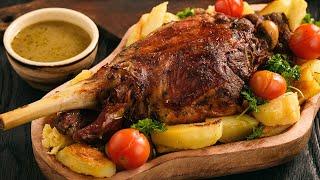 Greek Style Roast Leg of Lamb Perfect for your Easter Table