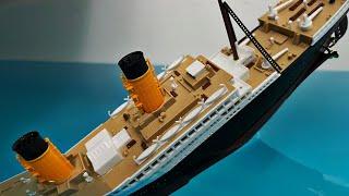 Titanic Model Sinking and Review of Random model Ships  Titanic Britannic Edmund Fitzgerald 