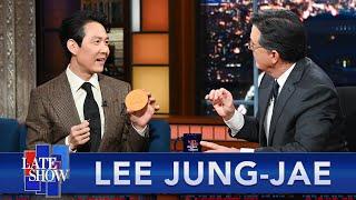 Lee Jung-jae And Stephen Send Leo A Selfie Take The Dalgona Candy Challenge From Squid Game