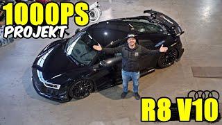 R8 V10 1000PS Projekt mit Audi Sport Aerokit  gepfeffert V4 mit HLS4 + UVM