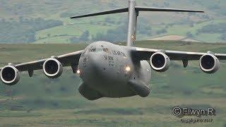 WOW  USAF C-17A Globemaster III    in the Mach Loop