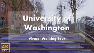 University of Washington Tacoma Campus - Virtual Walking Tour 4k 60fps