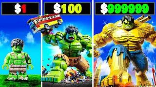 $1 to $1000000 LEGO Hulk in GTA 5 RP