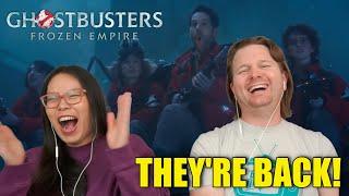 Ghostbusters Frozen Empire Official Teaser  Reaction & Review