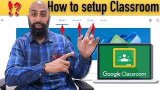 How to setup Google Classroom