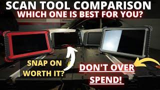 Scan tool Comparison  Which one is BEST for YOU? Professional Grade