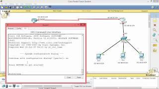How to configure Default-Routing in Cisco Packet Tracer CCNA