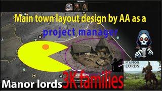 Manor Lords #1  lets Manage - Main town layout design