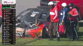 Erik Jones HARD Crash - 2024 GEICO 500 @ Talladega