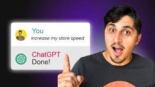 I used Chat GPT to Increase my Shopify Speed Score  Shopify speed optimisation