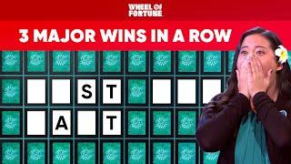 THIRD $100000 WINNER IN A ROW  Wheel of Fortune