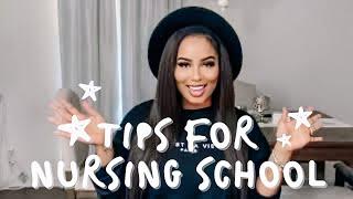 TIPS FOR NURSING SCHOOL  with Sana