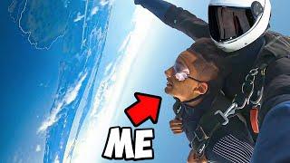 I FORCED My Friends To Go SKYDIVING