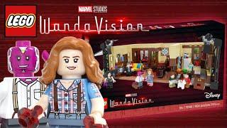 LEGO Wandavision - The Vision Residence  Disney+ MCU Marvel Set  Custom Set