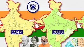 How India Gained New States After Independence