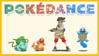Pokémon partners of different generations dancing POKÉDANCE Animation Music Video