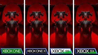 Diablo IV  Xbox One SX vs Xbox Series SX  Graphics Comparison  Beta