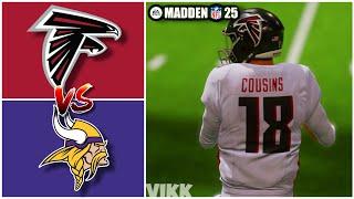 Falcons vs Vikings Week 14 Simulation Madden 25 Rosters