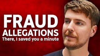 MrBeast Fraud & Manipulation Allegations  There I Saved You A Minute