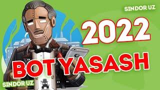 Telegram Bot Yaratish 2022  BotFatherda ishlash  Telegram Sirlari  SindorUz