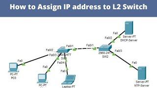 How to Assign IP Address on CISCO Switch  Networkforyou  CCNA 200-301